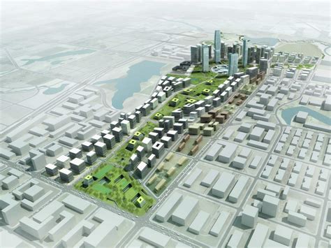 贵阳高新区规划3dmax 模型下载-光辉城市