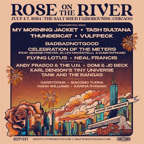 Rose On The River - Thursday, The Salt Shed, Chicago, 20 May to 4 July ...