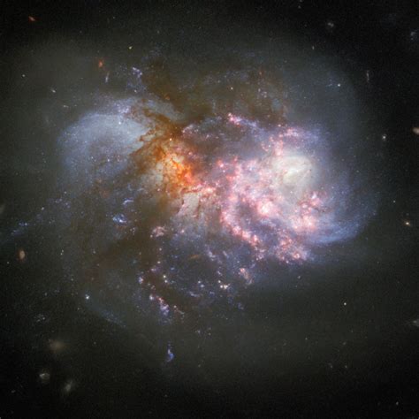 Collision Of Two Galaxies