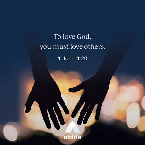 Love the Unloveable - 1 John 4:20 | Abide
