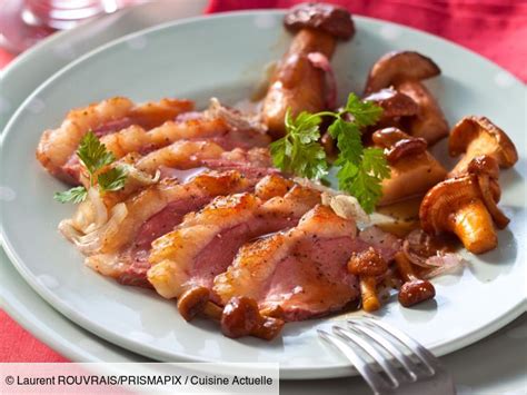 magret canard champignon