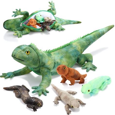 Hydren Lizard Stuffed Animal Plush Toy 26 Inch Iguana Plush ...