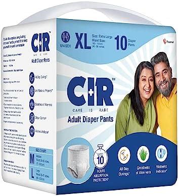 Friends Premium Adult Diapers Pant Style - 10 Count -XXL- with odour ...