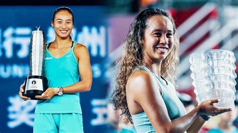 WTA rankings update: Zhengzou Open champion Qinwen Zheng back in the top 20, Leylah Fernandez ...