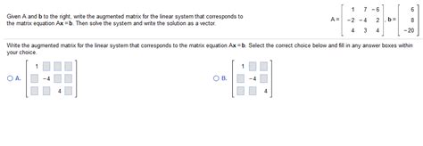 Image result for Matrix Equation Example