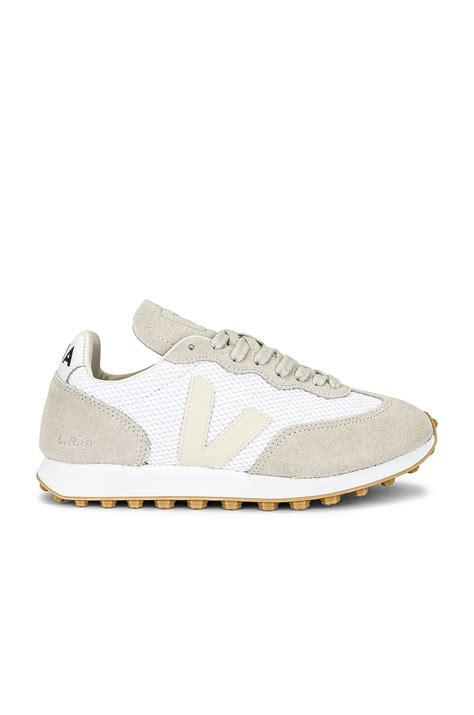 Veja Rio Branco Sneaker in White & Pierre & Natural | REVOLVE