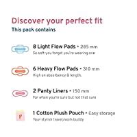 Buy Plush 100% Pure US Cotton Ultra-Thin Rash Free Natural Sanitary ...