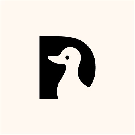 D Duck logo in 2025 | Pet logo design, Learning graphic design, Animal logo