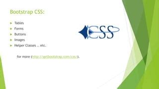 Image result for HTML/CSS Bootstrap PPT