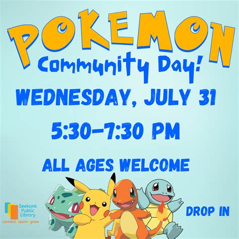 Upcoming Children’s Programs – Seekonk Public Library