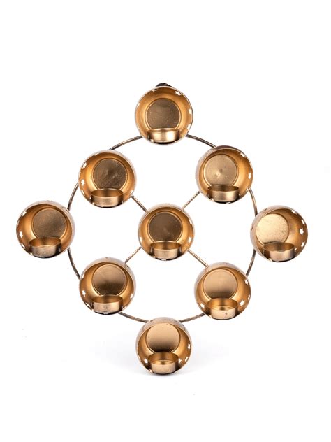 Wall Mounted Tea Light Candle Holder - 9 Units | Buy Online