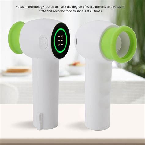 Cordless Portable Handheld Electric Vacuum Packing Machine Preservation ...