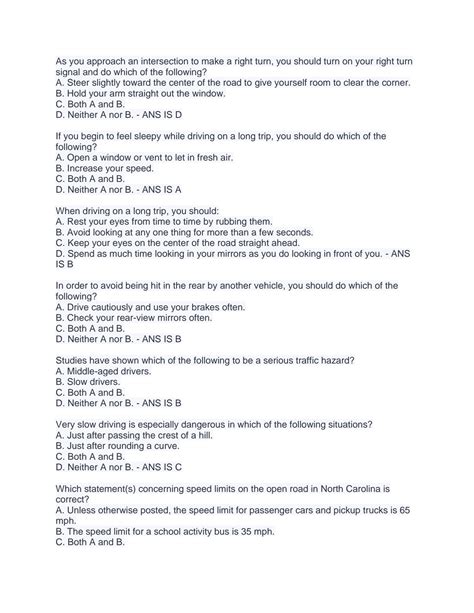 SOLUTION: Nc permit practice test for 2022 exam solution - Studypool