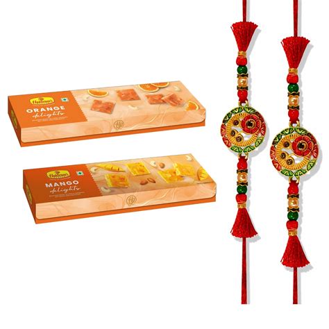 Haldiram's Nagpur ORANGE DELIGHT (125 Gm) And MANGO DELIGHT (125 Gm ...