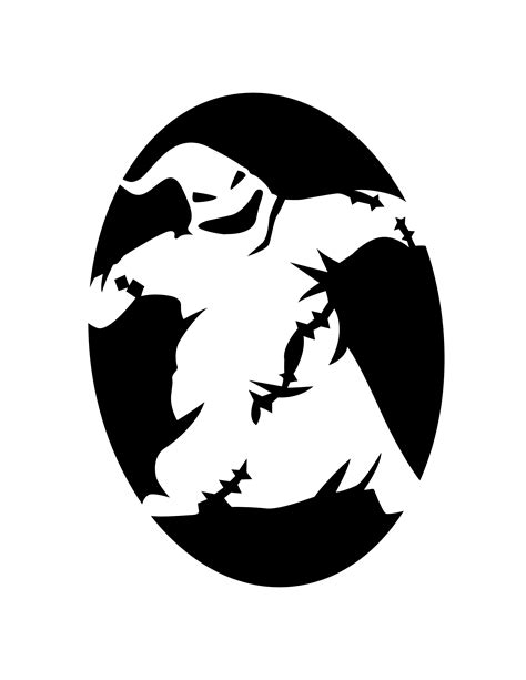 Oogie Boogie Pumpkin Stencil Printable | Fanny Printable