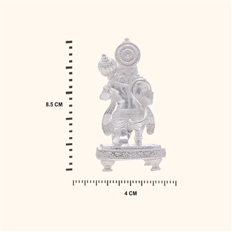 925 Silver Lord Hanuman ji Idol – RANKA JEWELLERS PC PRIVATE LIMITED