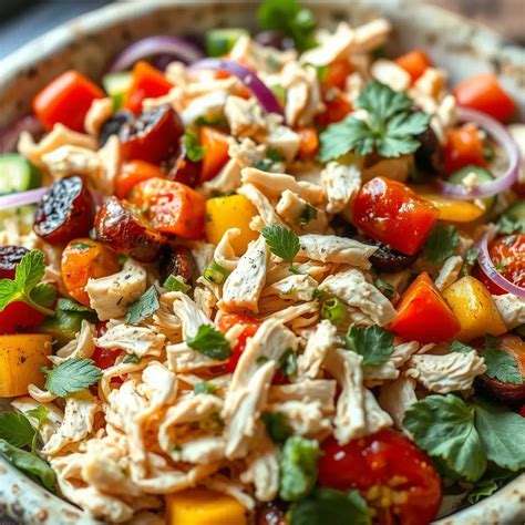 Ultimate Mediterranean Diet Chicken Salad Recipe: Healthy & Easy ...