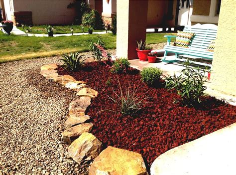 Red Lava Rock Landscaping Ideas