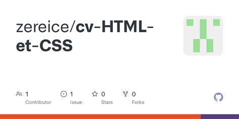 Image result for Code CV HTML Et CSS