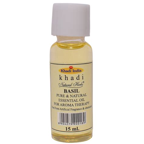 Basil Essential Oil – Khadi Natural Herbs