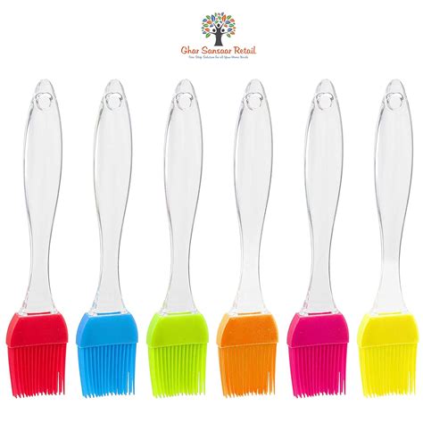 Buy Silicone Basting & Pastry Brushes, Great for BBQ Meat, Cakes ...