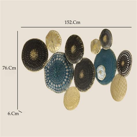 Buy VEDAS Yuka Metal Wall Accent from Vedas at just INR 12999.0