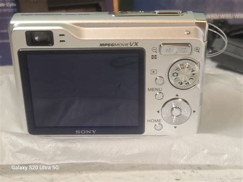 Sony Cyber-shot DSC-W80 7.2MP Digital Camera - Silver for sale online ...