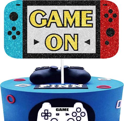 Birthday Game for Teens Party Cake Topper Decorate - | Ubuy India