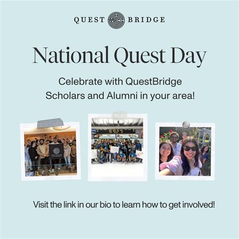 QuestBridge | QuestBridge Scholars and Alumni: With National Quest Day ...