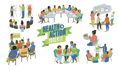 Health in Action Illustrations — Aly Miller Designs