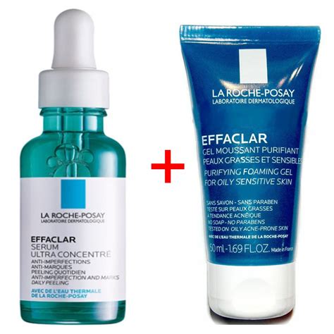 Buy La Roche-Posay Effaclar Ultra Concentrated Serum 30ml + Purifying ...
