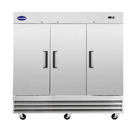 80 7/8" Reach-In Refrigerator u2013 Chumart CMT-81F Stainless Steel ...