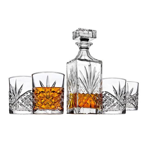 Vintage Whiskey Decanter Set