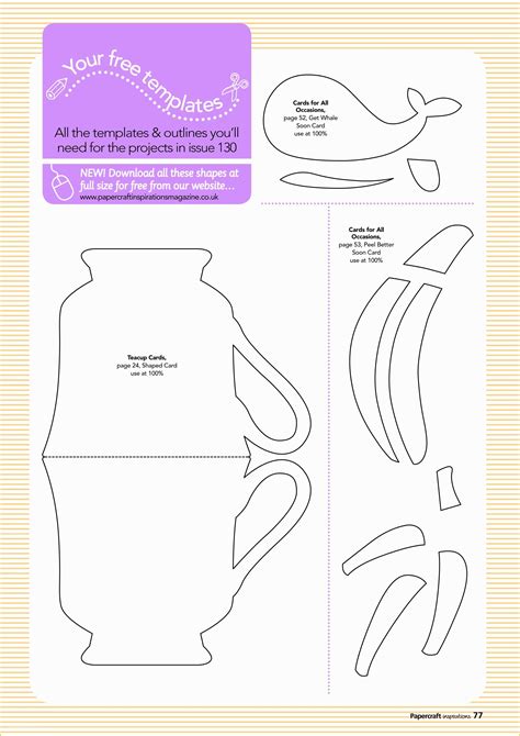 Image result for Free Printable Paper Crafts