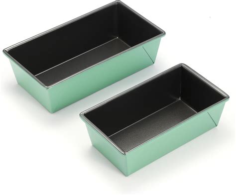 Amazon.com: Bread Loaf Pans for Home Baking Carbon Steel 1lb meatloaf ...