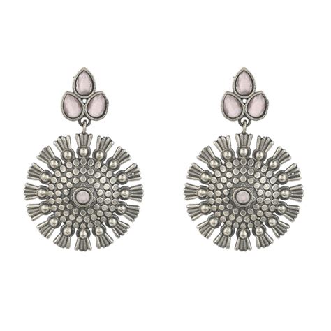 Antique Elegance Tribal Inspired Brass Lightly Embellished Silver Plat ...