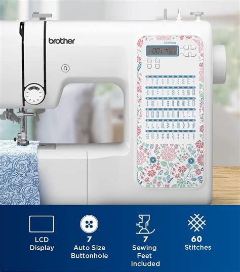 Buy Brother CP2160W Computerized Sewing Machine with 60 Built -In ...