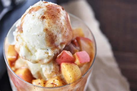 Apple Cinnamon Vanilla Ice Cream at George Tarenorerer blog
