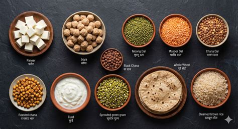 Indian Vegetarian High Protein Diet Plan Under ₹150 Per Day