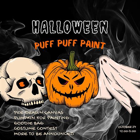 Halloween Puff & paint, Exhale Society, Tempe, 27 October 2024 | AllEvents
