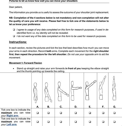 Validation of a pictorial-based range of motion self-assessment tool in ...