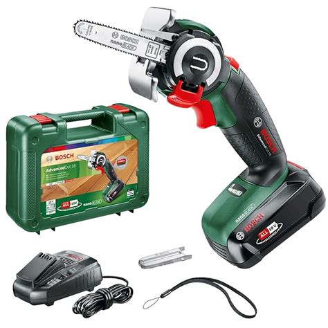 Bosch Home and Garden AdvancedCut 18 Cordless Panther Saw, Green, 18 V ...