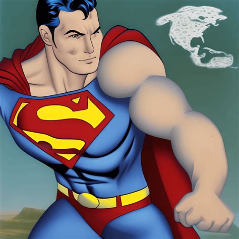 Handsome Superman Graphic · Creative Fabrica