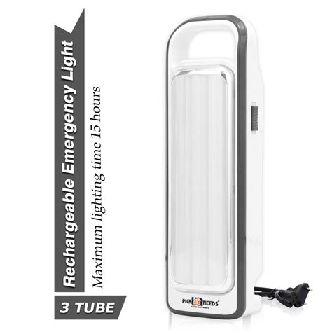 Pick Ur Needs Rechargeable Lantern Home Emergency Light with 3 LED Tub