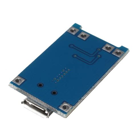 Micro Usb 5V 18650 Lithium Battery 1A Charging Module With Tp4056 ...