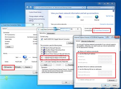 Image result for Windows 7 How to Set IP Address