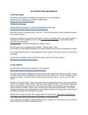 Image result for MLA Format Instructions