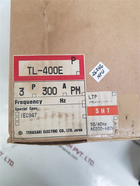 Terasaki tl-400e 3-pole circuit breaker 300a – Aeliya Marine Tech