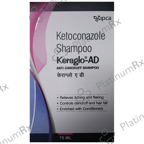 Keraglo AD 2% Anti Dandruff Shampoo 75ml | Uses, Price & Substitutes