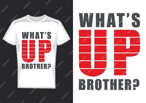 Premium Vector | Whats Up Brother